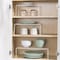 Home Basics 3 Piece Vinyl Coated Steel Cabinet Organizer, White CS30368 - alternate 2